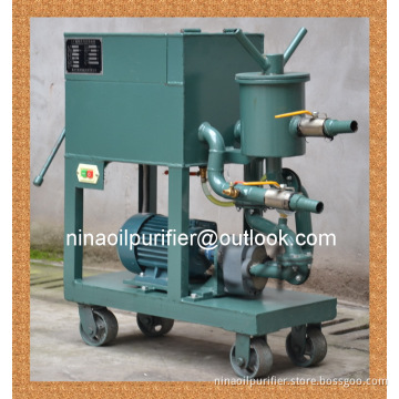 Portable small used oil filter machine